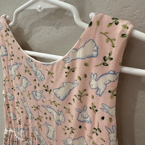 SweetHoney Easter Bunny Tank Leggy Romper - Picture 3 of 8